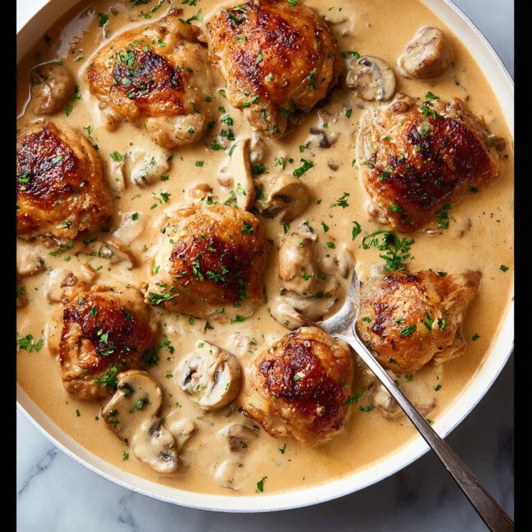 Chicken Fricassée (French Creamy Chicken Stew) Recipe