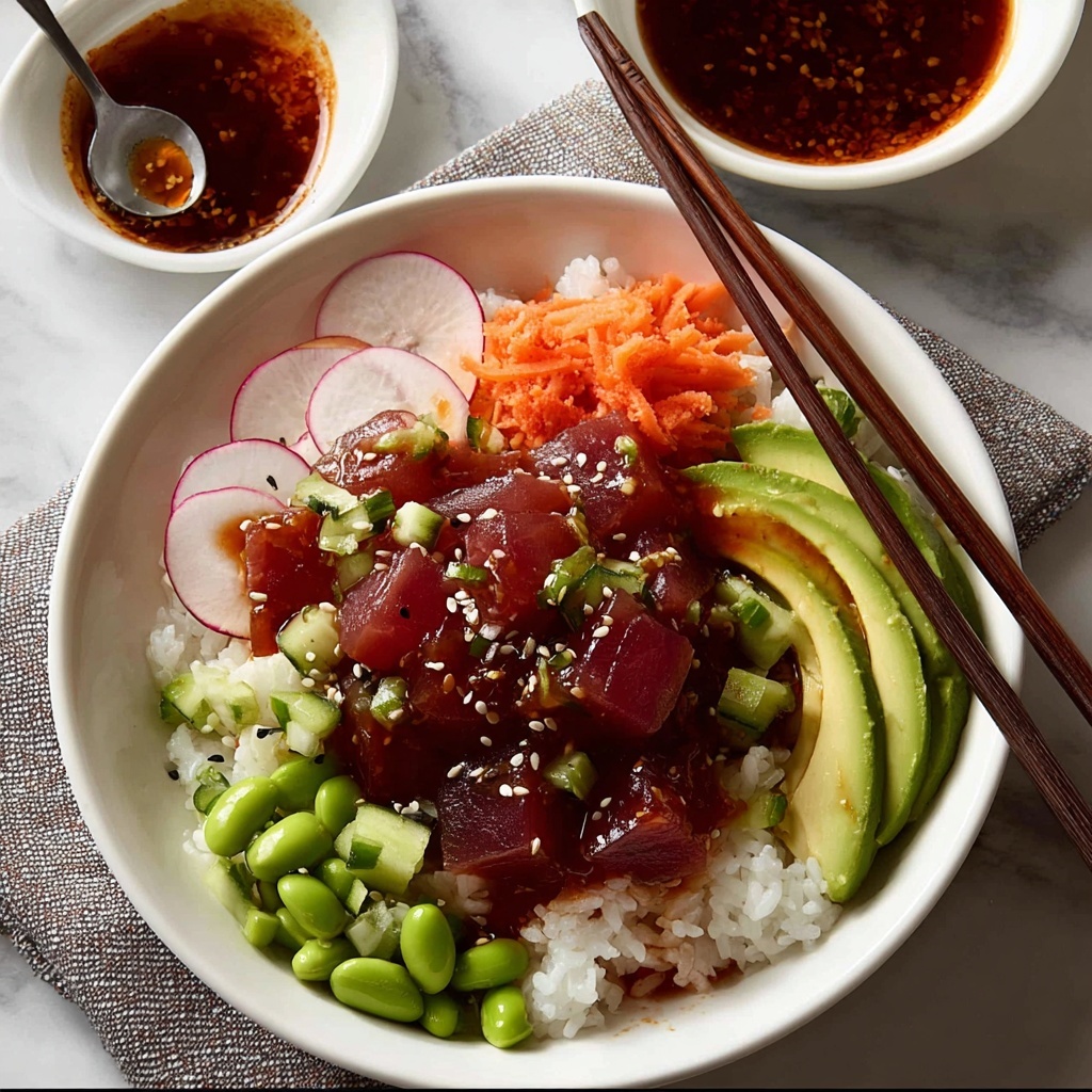Tuna Poke Bowl Recipe - Recipe Image