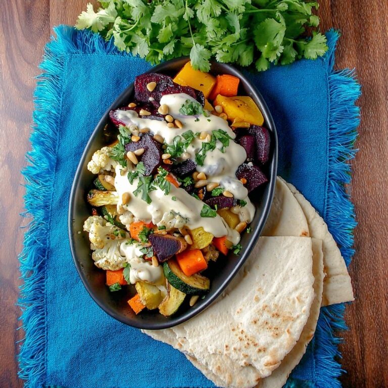 Roasted Beetroot with Za’atar and Tahini Sauce Recipe