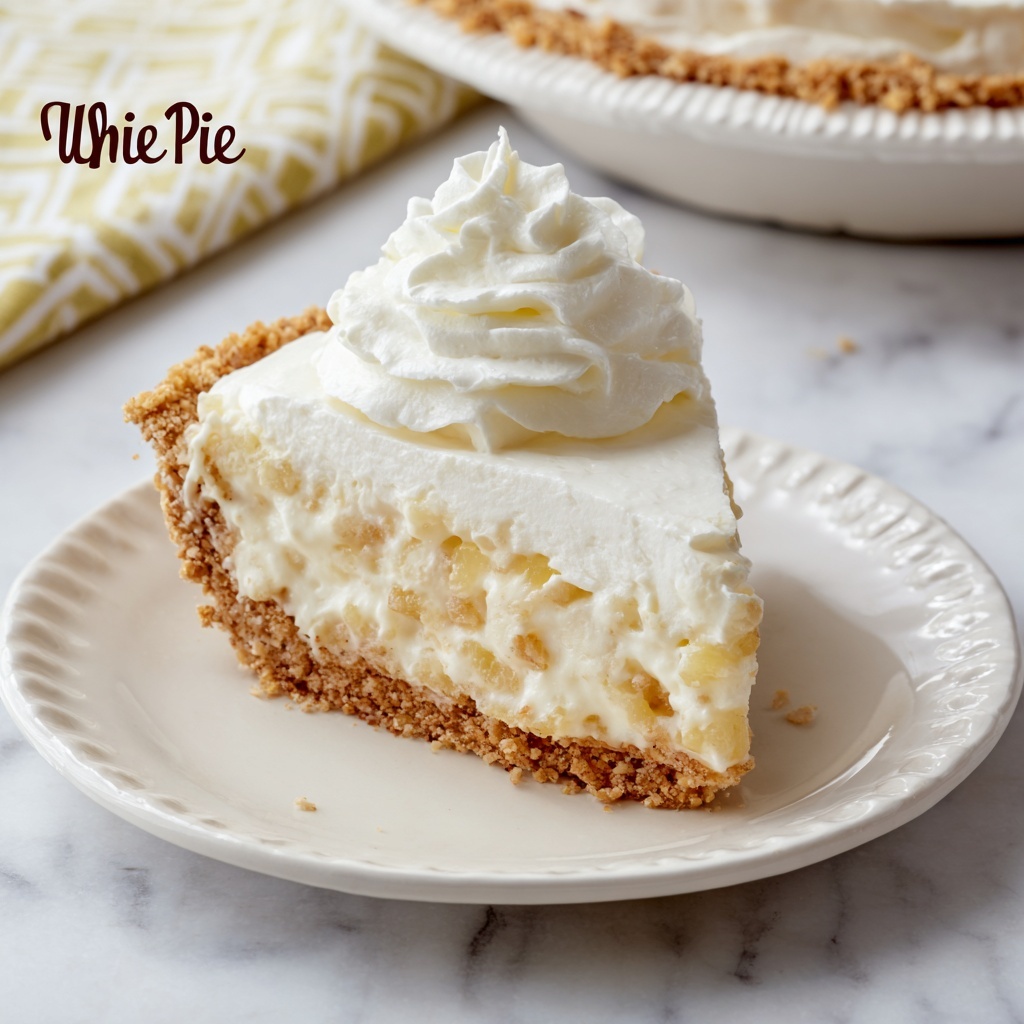 Pineapple Whip Pie Recipe - Recipe Image