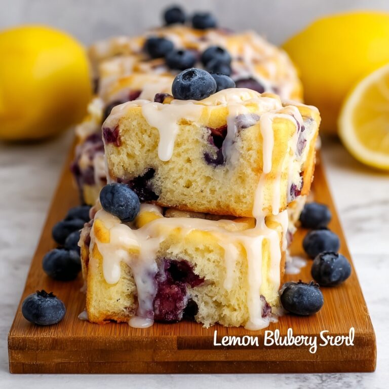 Lemon Blueberry Sweet Rolls Recipe