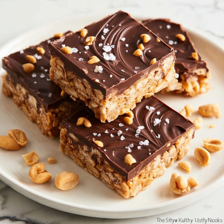 Chocolate Caramel Cereal Bars Recipe