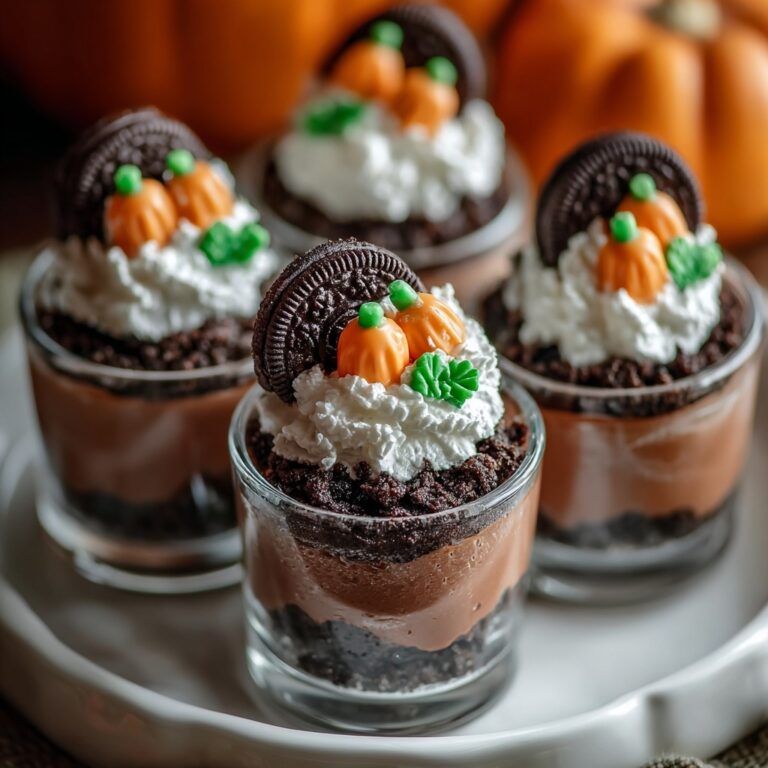 Pumpkin Patch Dirt Cups Recipe