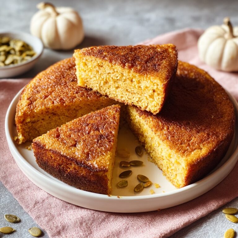 Savory Spiced Baked Pumpkin Cornbread Recipe