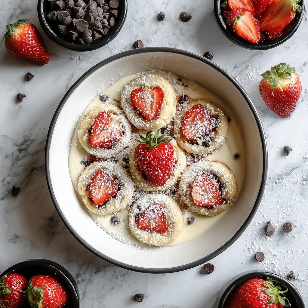 Strawberry Cheesecake Stuffed Cookies Recipe - Recipe Image