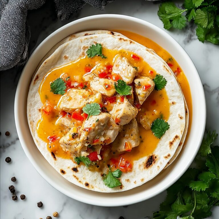 Cheesy Chicken Wraps Recipe