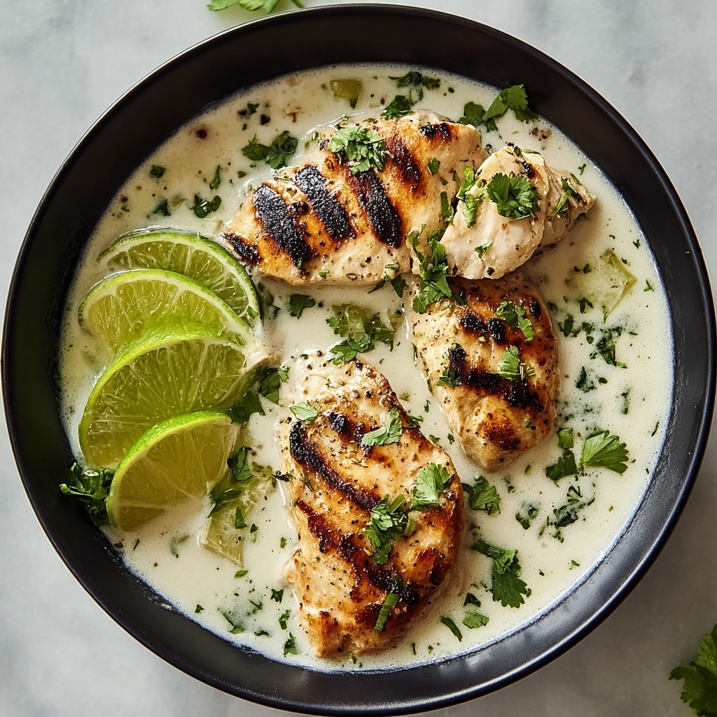 Creamy Coconut Lime Chicken Recipe - Recipe Image