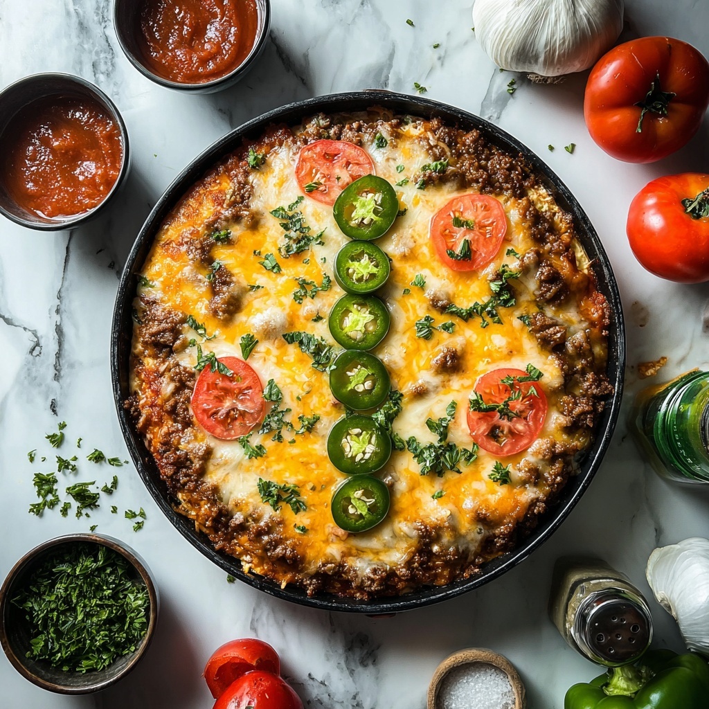 Big Mac Casserole Recipe - Recipe Image