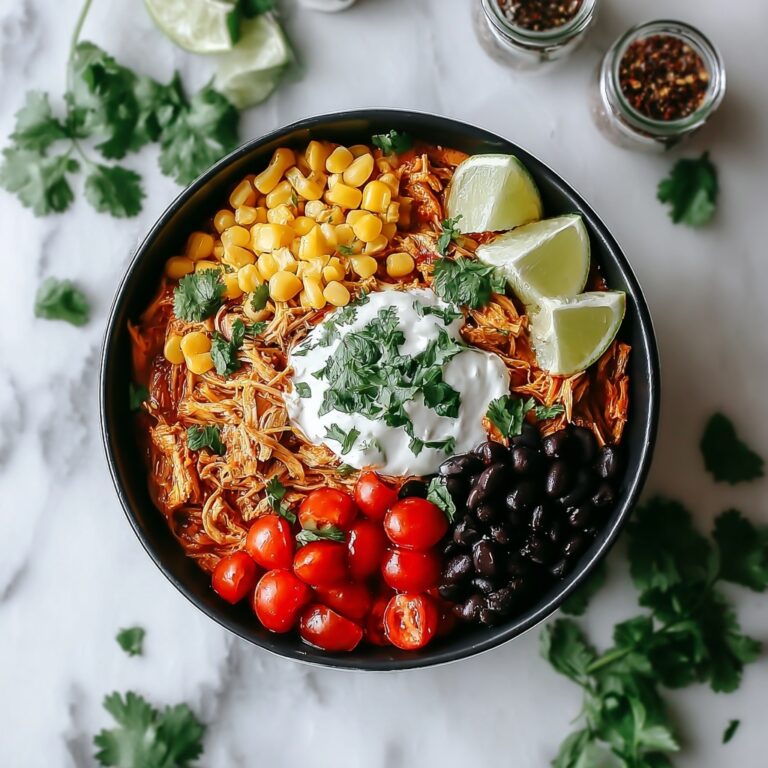 Slow Cooker Chicken Burrito Bowl Recipe