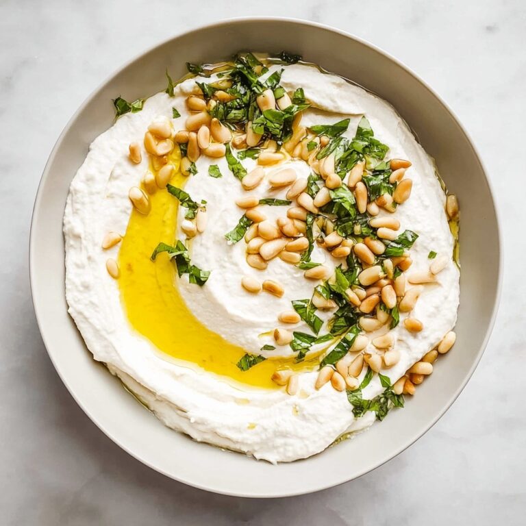 Whipped Feta Dip with Toasted Pine Nuts and Parsley Recipe