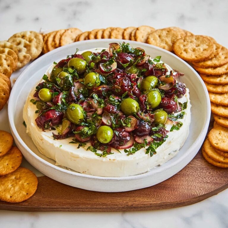 Olive Ricotta Dip Recipe