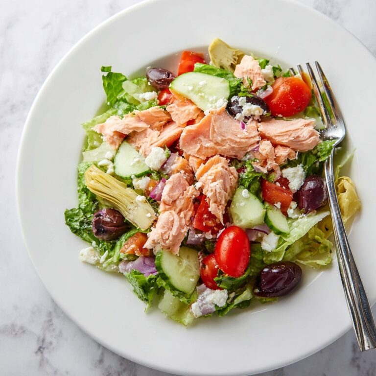 Mediterranean Salmon Salad Recipe