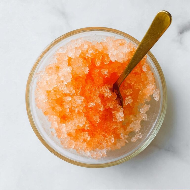 Cantaloupe Granita Recipe