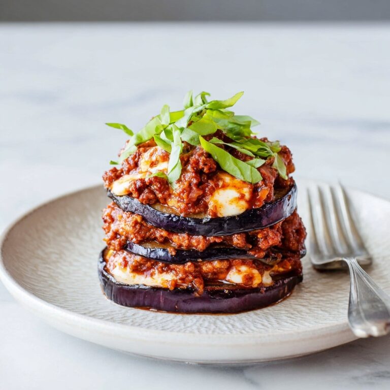 Eggplant Parmesan Stacks Recipe