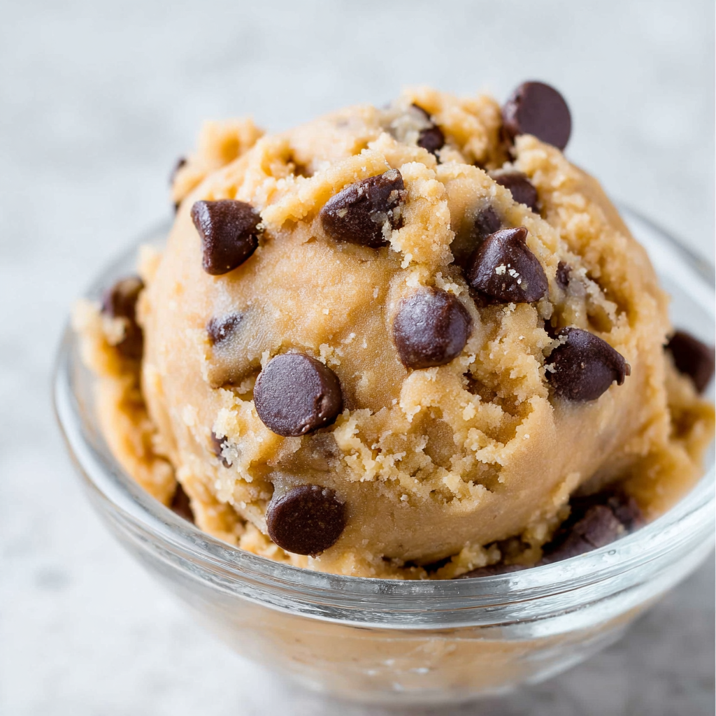 Edible Egg-Free Brown Butter Cookie Dough Recipe - Recipe Image