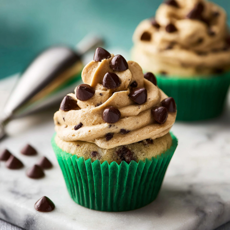 Cookies Dough Cupcakes Recipe