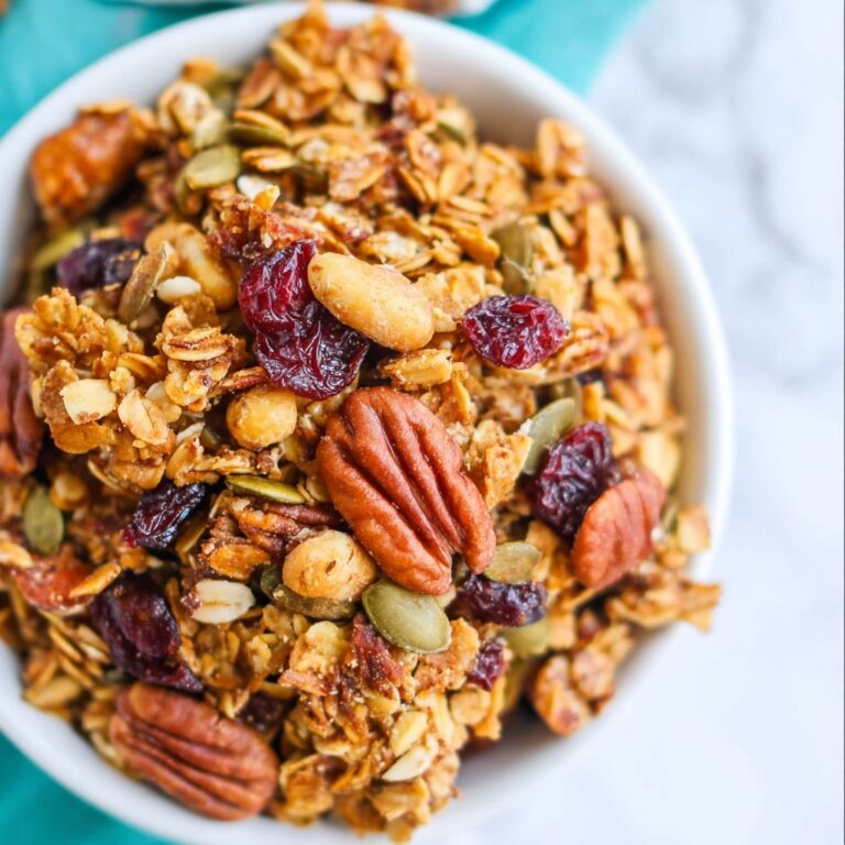 Maple Pecan Granola Recipe