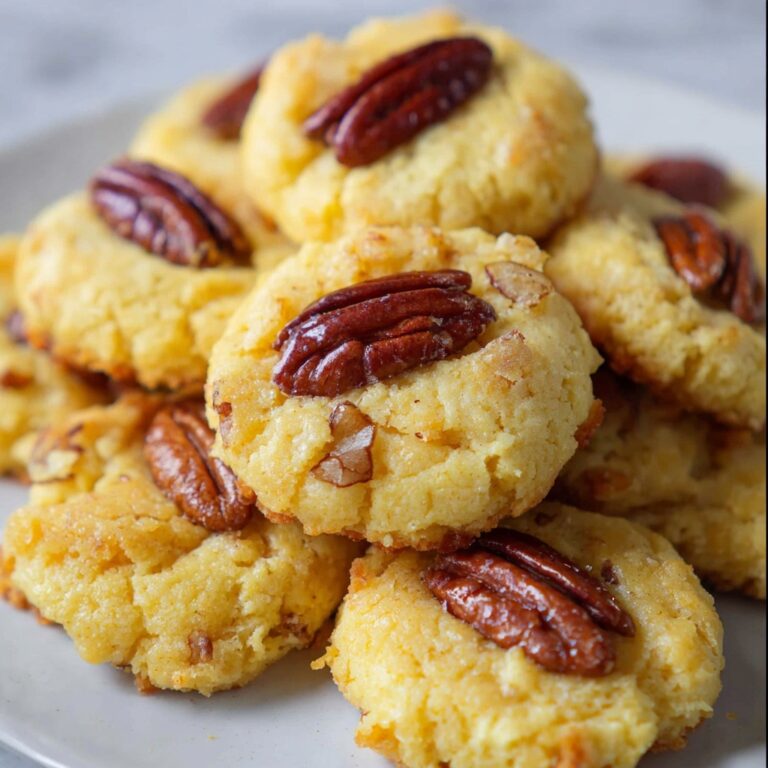 Southern Pecan Cheese Wafers Recipe