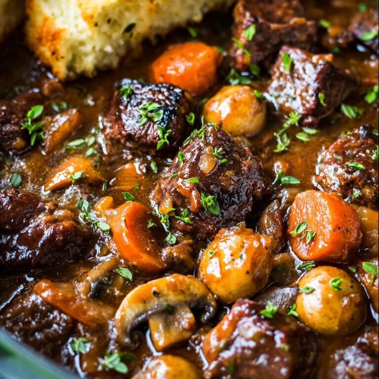 French Beef Bourguignon Recipe