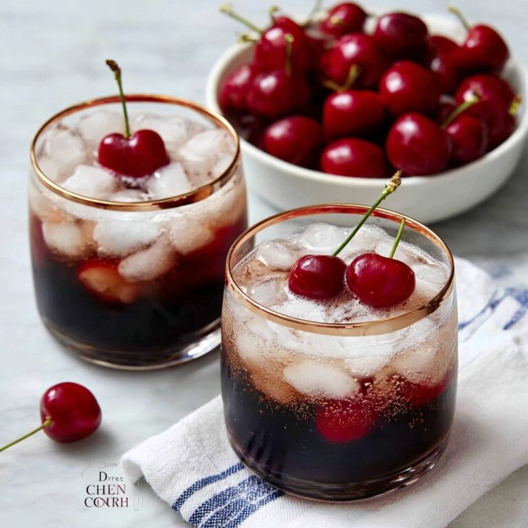 Adult Dark Cherry Cream Soda Recipe