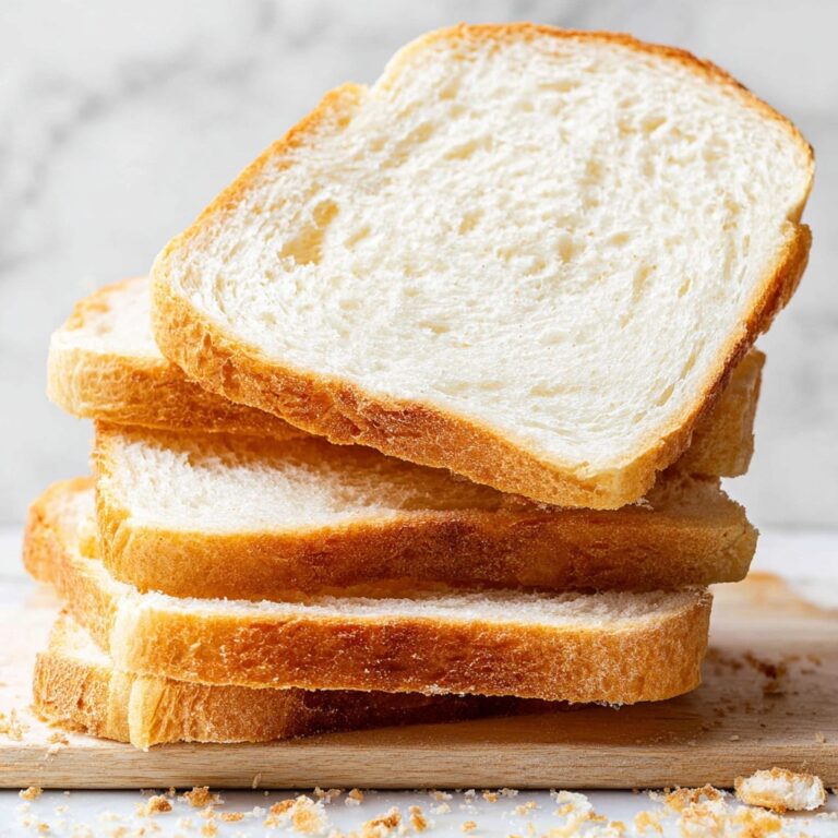 White Sandwich Bread Recipe