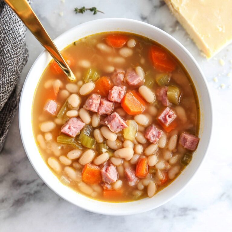 Crockpot Ham and Bean Soup Recipe