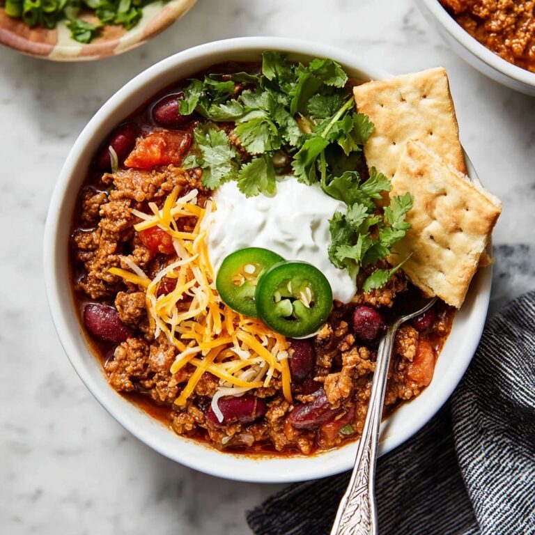 Hearty Pork and Beef Chili Recipe