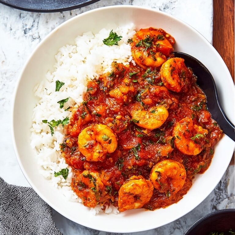 Creamy Shrimp Creole with Rich Tomato Sauce and Spicy Seasonings Recipe