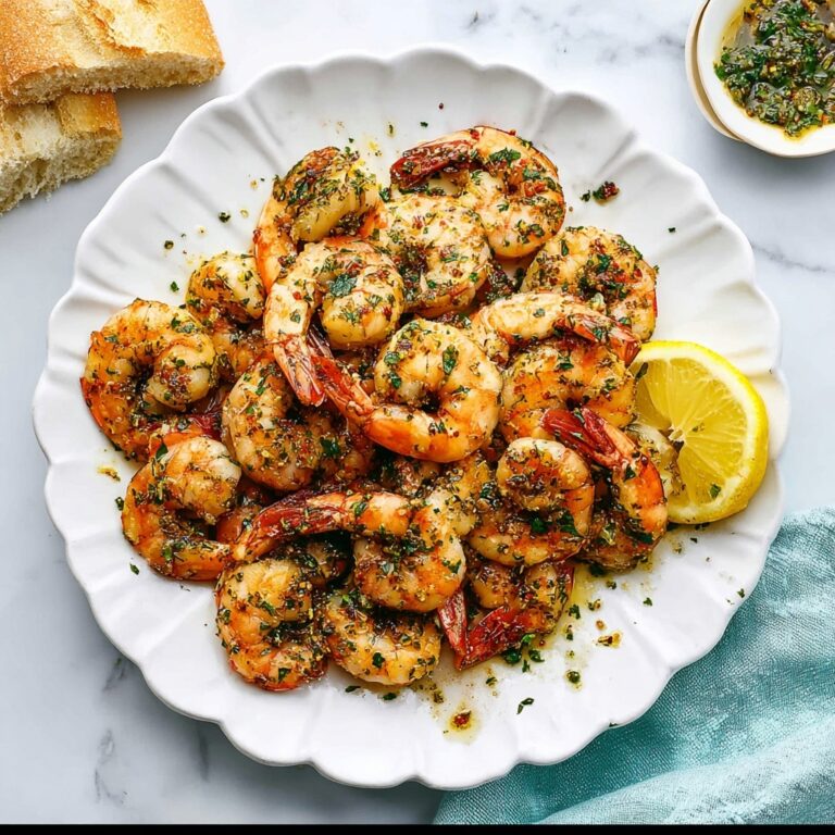 Grilled Shrimp with Lemon and Garlic Recipe
