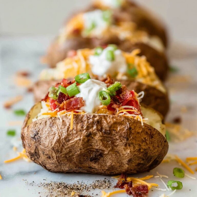 How to Make Baked Potatoes Recipe