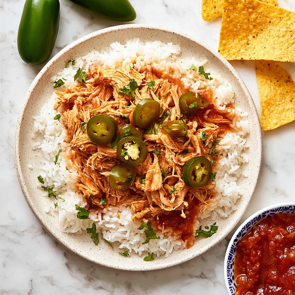 Crockpot Salsa Chicken Recipe - Recipe Image