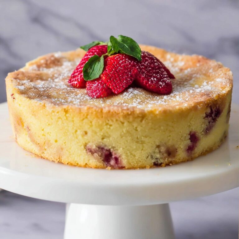 Strawberry Buttermilk Cake Recipe