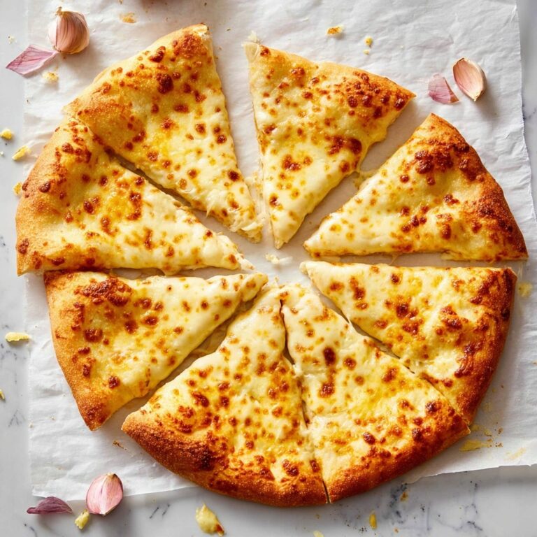 Garlic Cheese Pizza Recipe