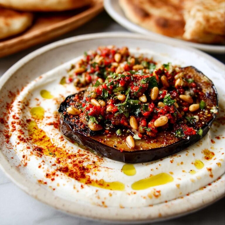 Sweet Potato Steaks with Tahini-Yogurt Sauce and Toasted Pine Nuts Recipe