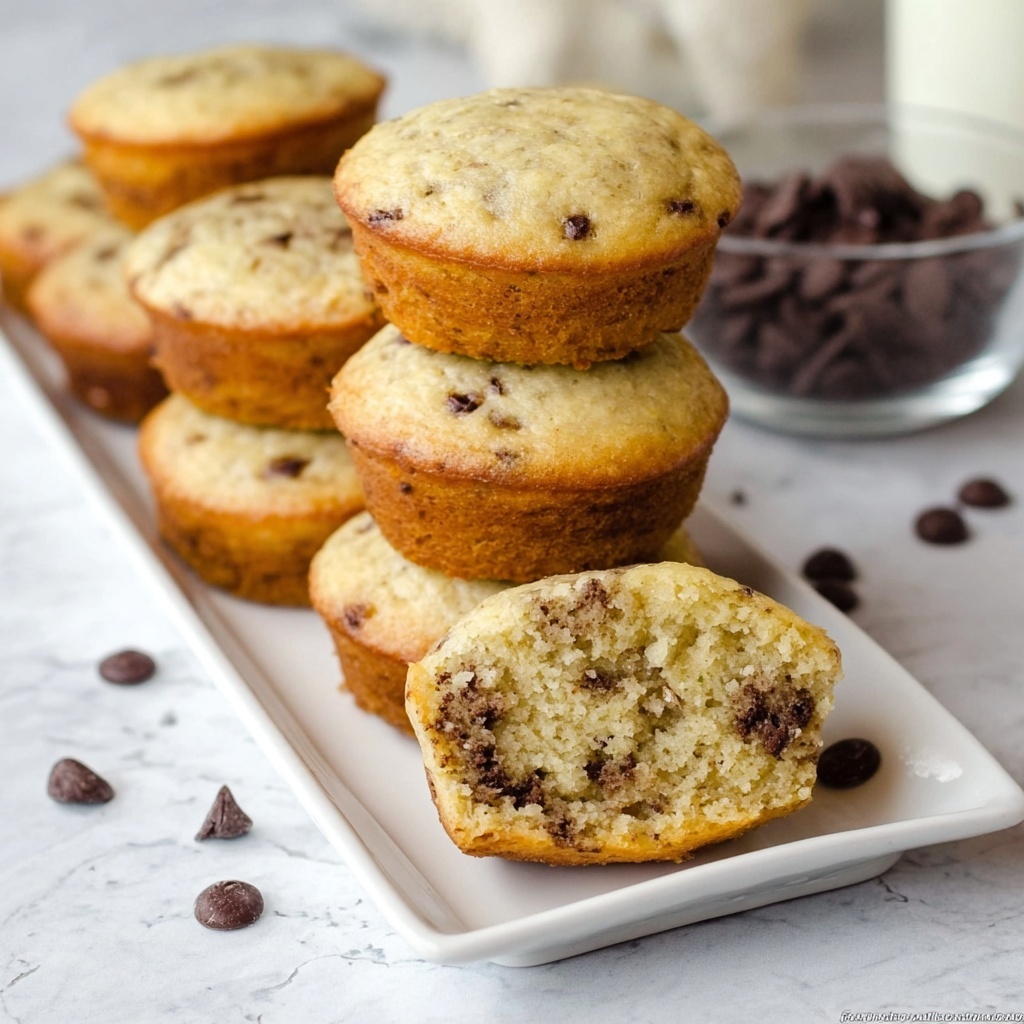 Chocolate Chip Banana Muffin Tops Recipe - Recipe Image