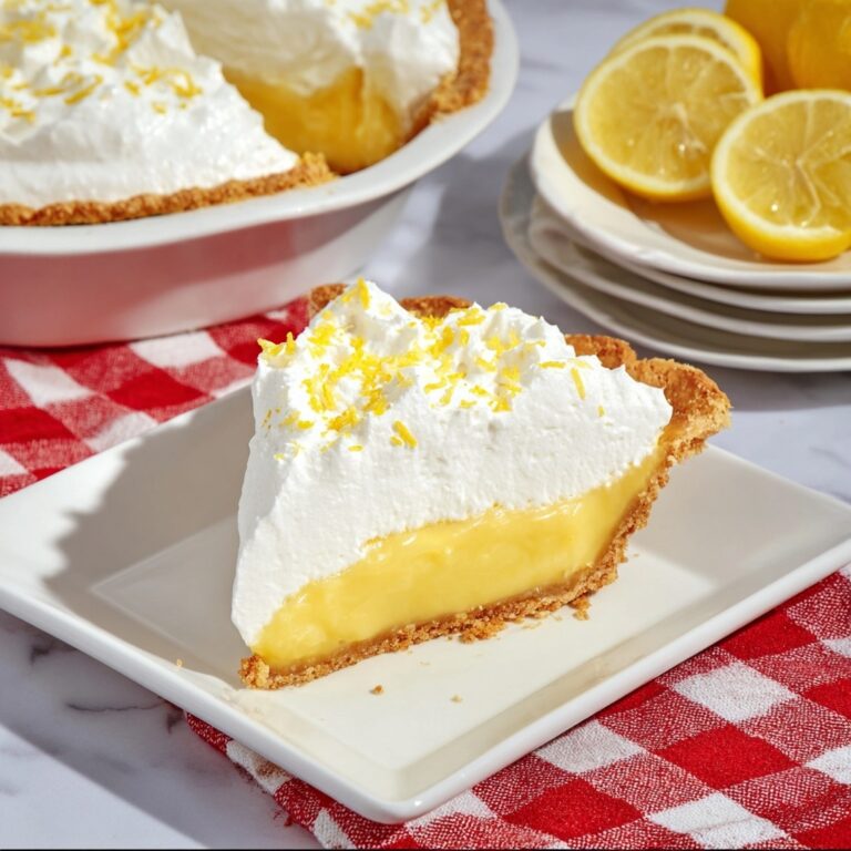Blender Lemon Pie Recipe