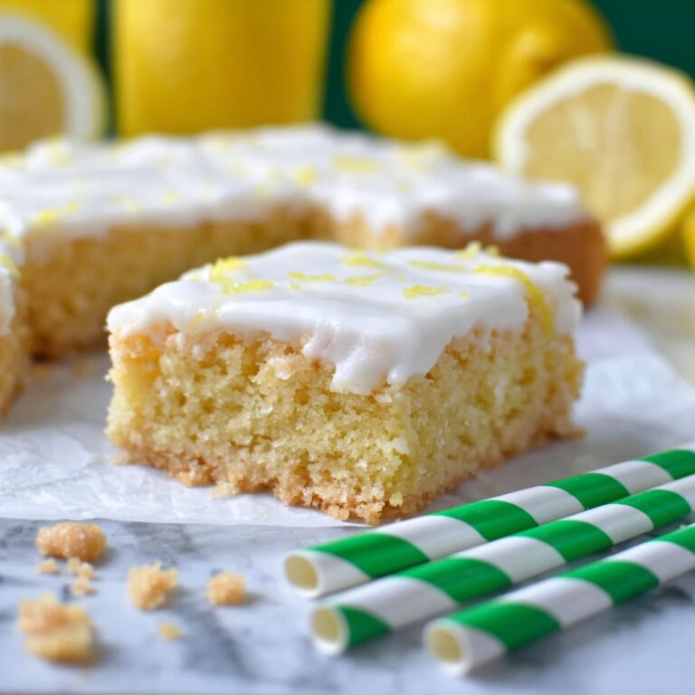 Lemon Cookie Bars Recipe