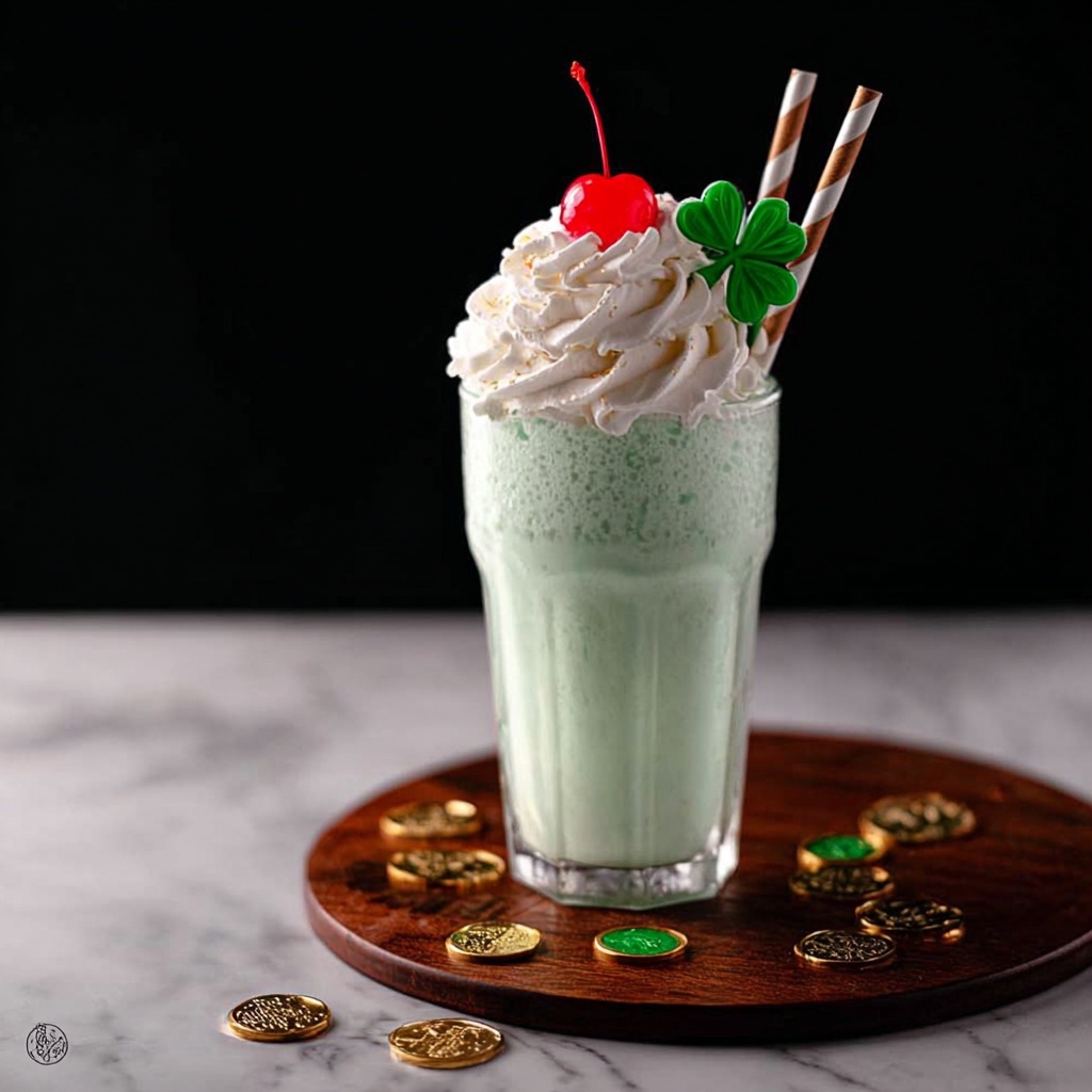 Boozy Shamrock Shake Recipe - Recipe Image