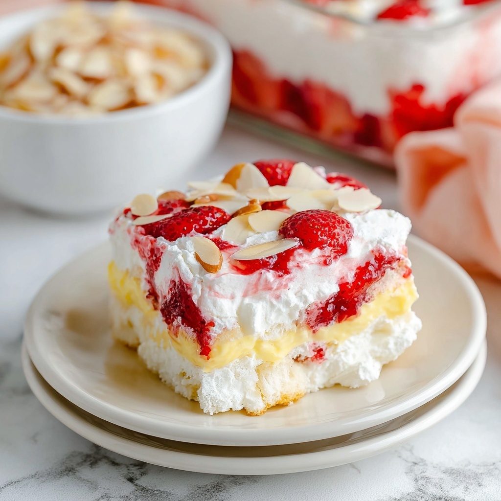 Strawberry Heaven On Earth Cake Recipe - Recipe Image