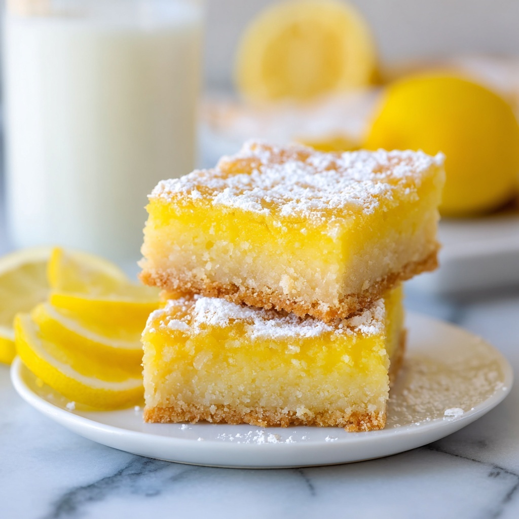 Lemon Gooey Butter Cake Recipe - Recipe Image