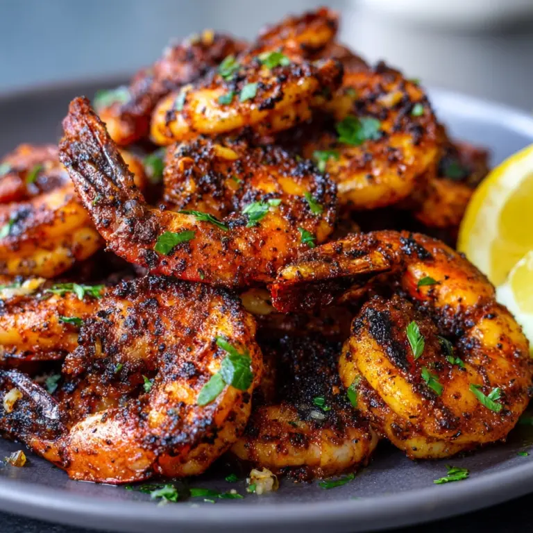 Easy Cajun Blackened Shrimp Recipe