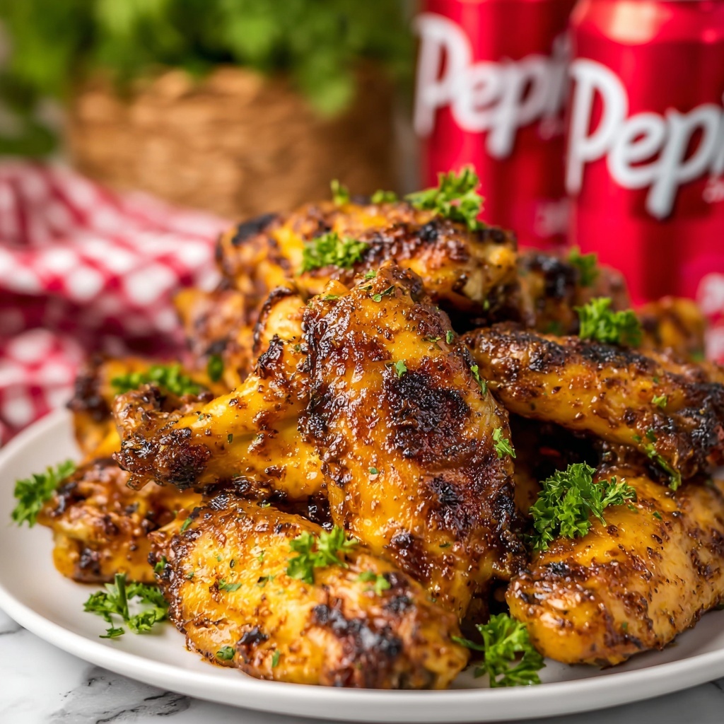 Dr Pepper Wings Recipe - Recipe Image