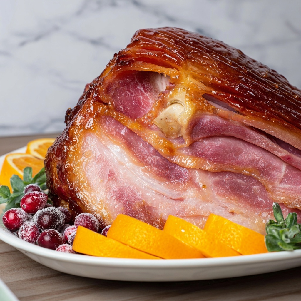 Orange Glazed Spiral Ham Recipe - Recipe Image