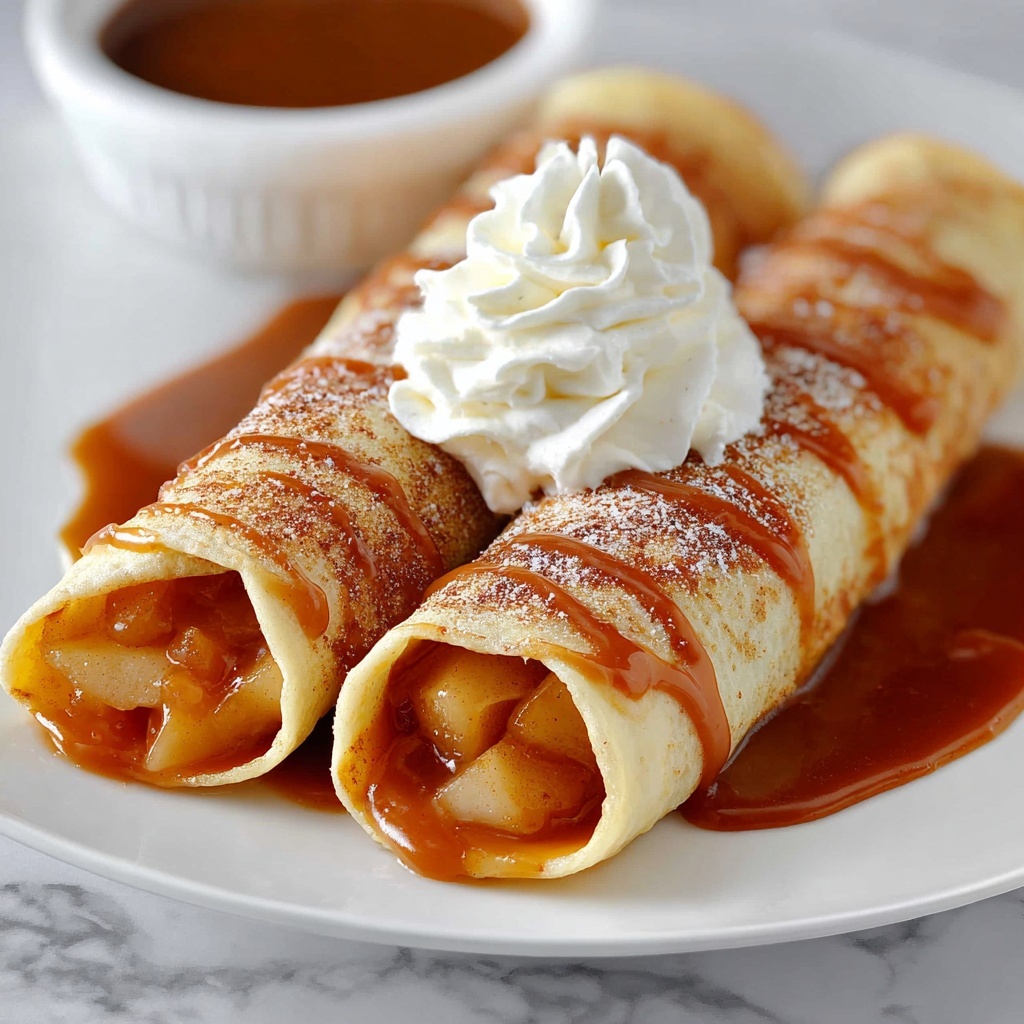 Apple Pie Taquitos Recipe - Recipe Image