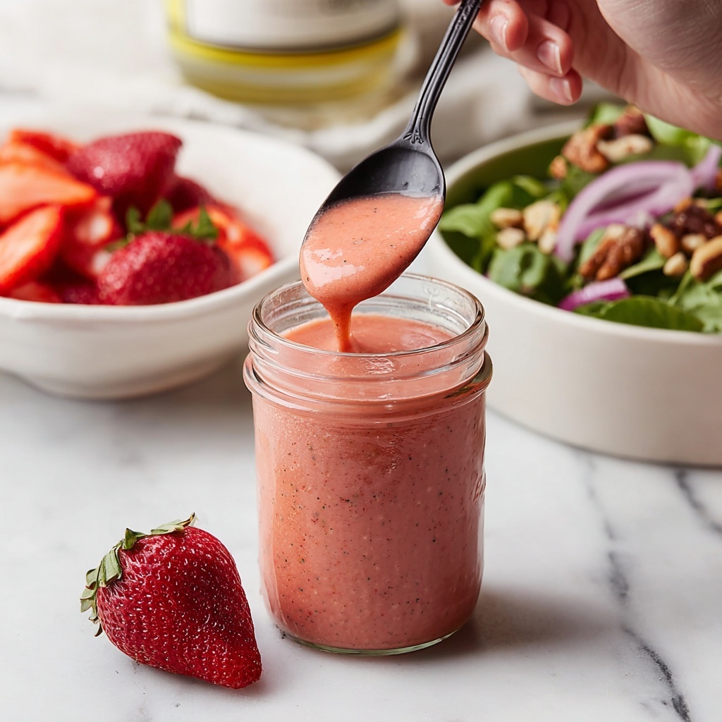 Homemade Strawberry Vinaigrette Recipe - Recipe Image