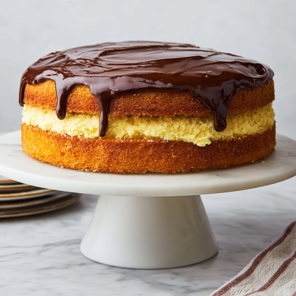 Boston Cream Pie Recipe - Recipe Image