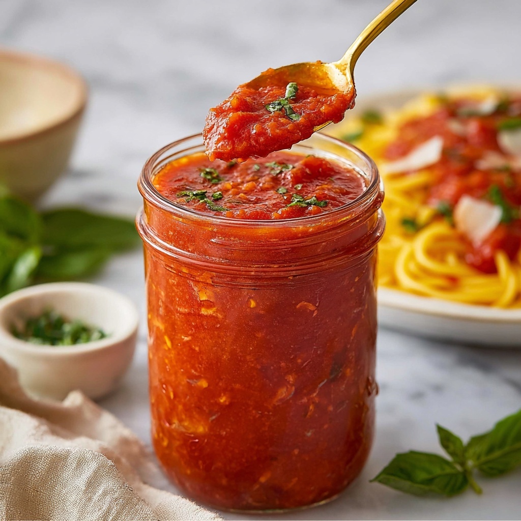 Classic Homemade Pomodoro Sauce Recipe - Recipe Image