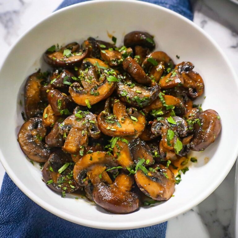 Sauteed King Trumpet Mushrooms Recipe