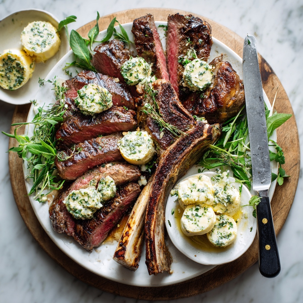 Grilled Tomahawk Steak Recipe - Recipe Image