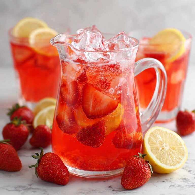 Homemade Strawberry Lemonade Recipe